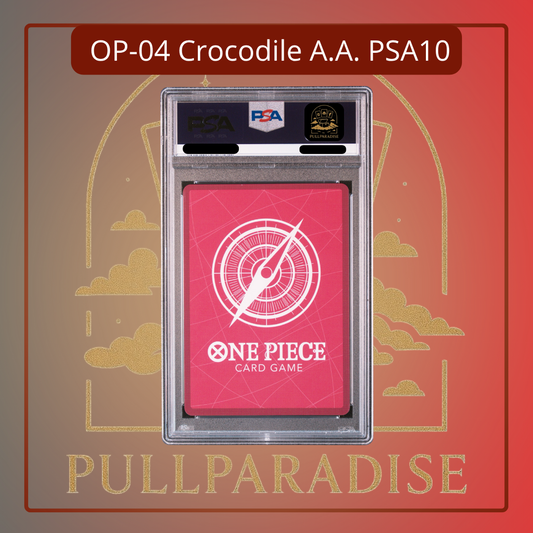 One Piece - Crocodile Alt. Art OP04-058 PSA10 JAP