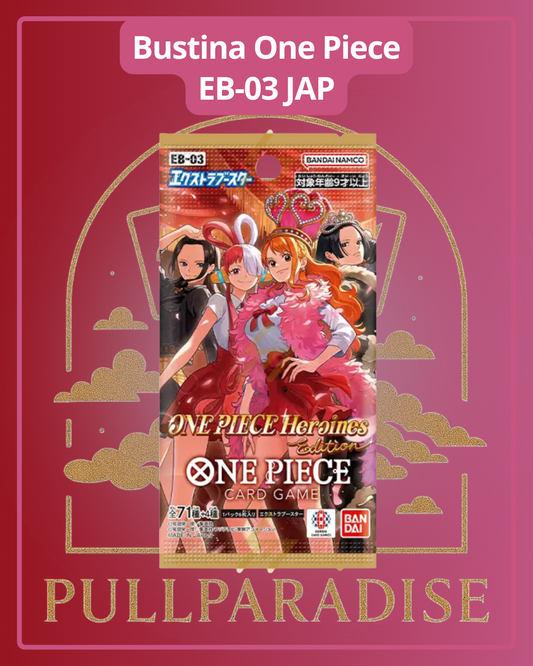 One Piece - EB-03 Heroines Edition Bustina Singola JAP