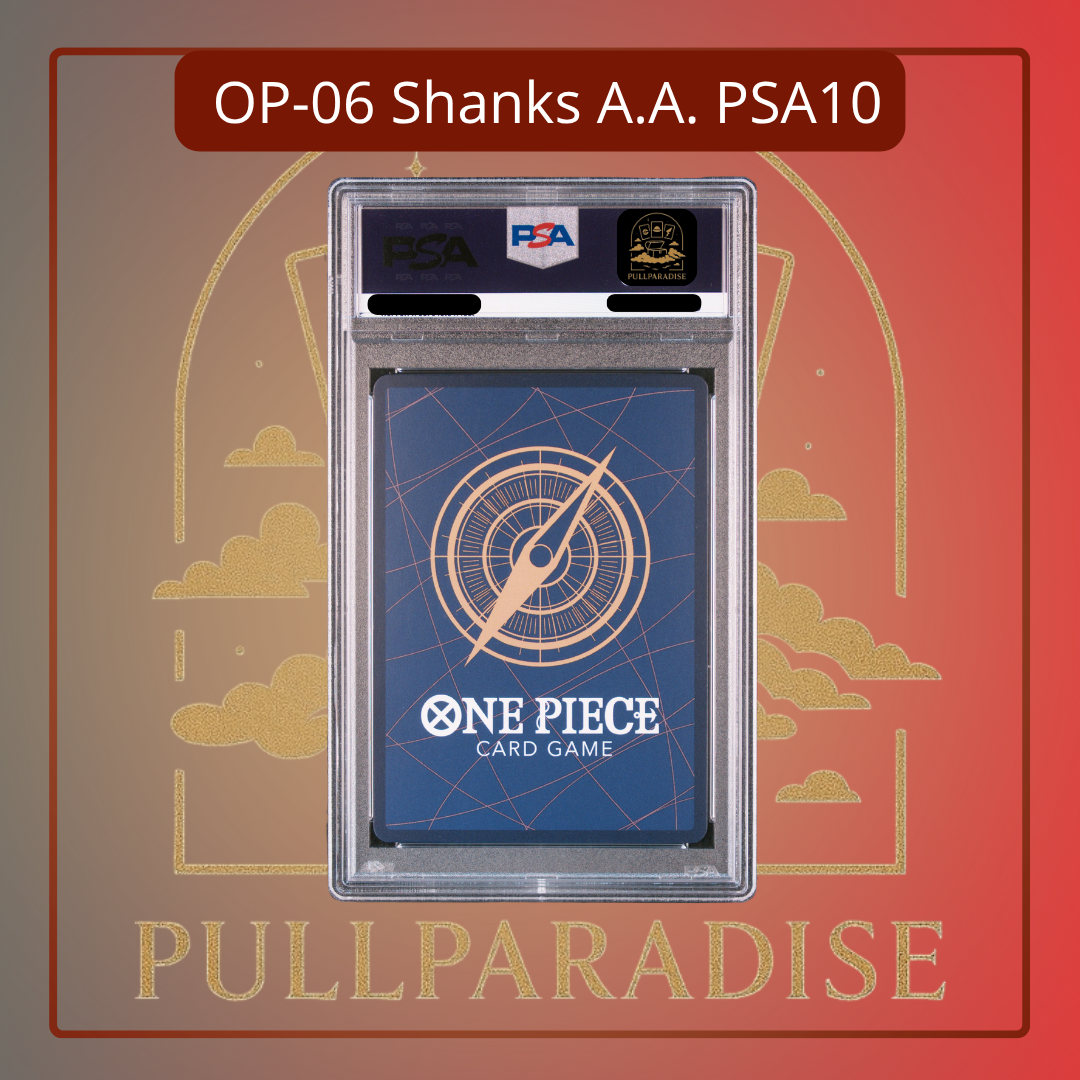 One Piece - Shanks Alt. Art OP06-007 PSA10 JAP