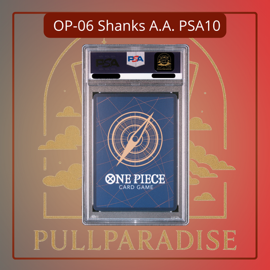 One Piece - Shanks Alt. Art OP06-007 PSA10 JAP