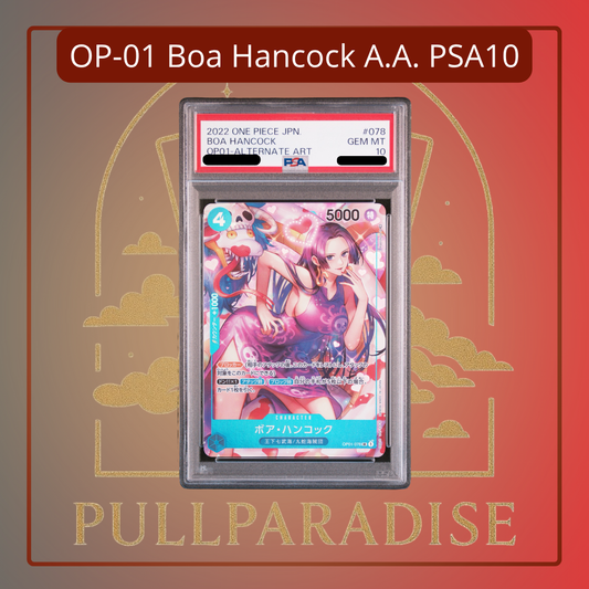 One Piece - Boa Hancock Alt. Art OP01-078 PSA10 JAP