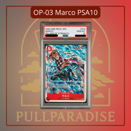 One Piece - Marco OP03-013 PSA10 JAP