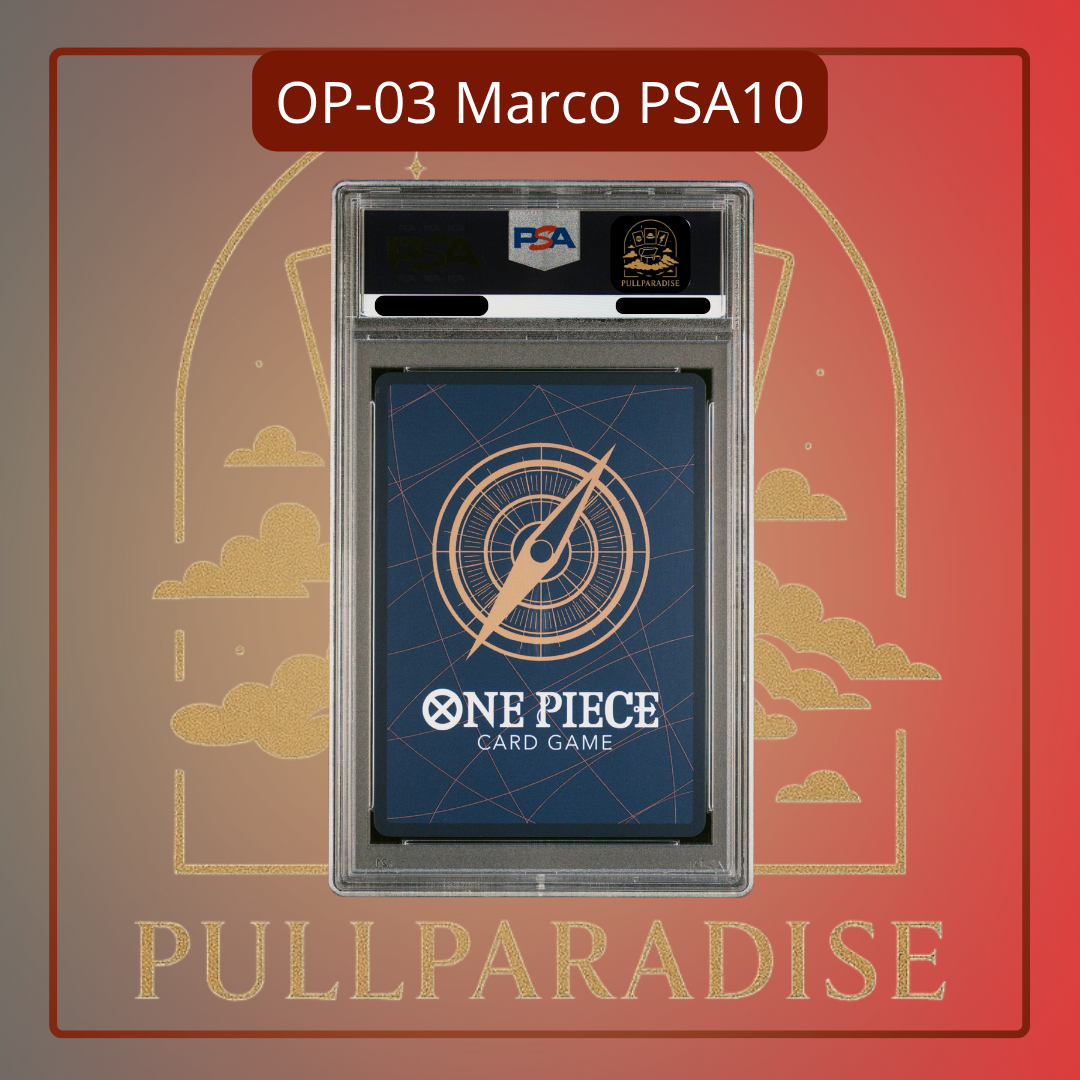 One Piece - Marco OP03-013 PSA10 JAP