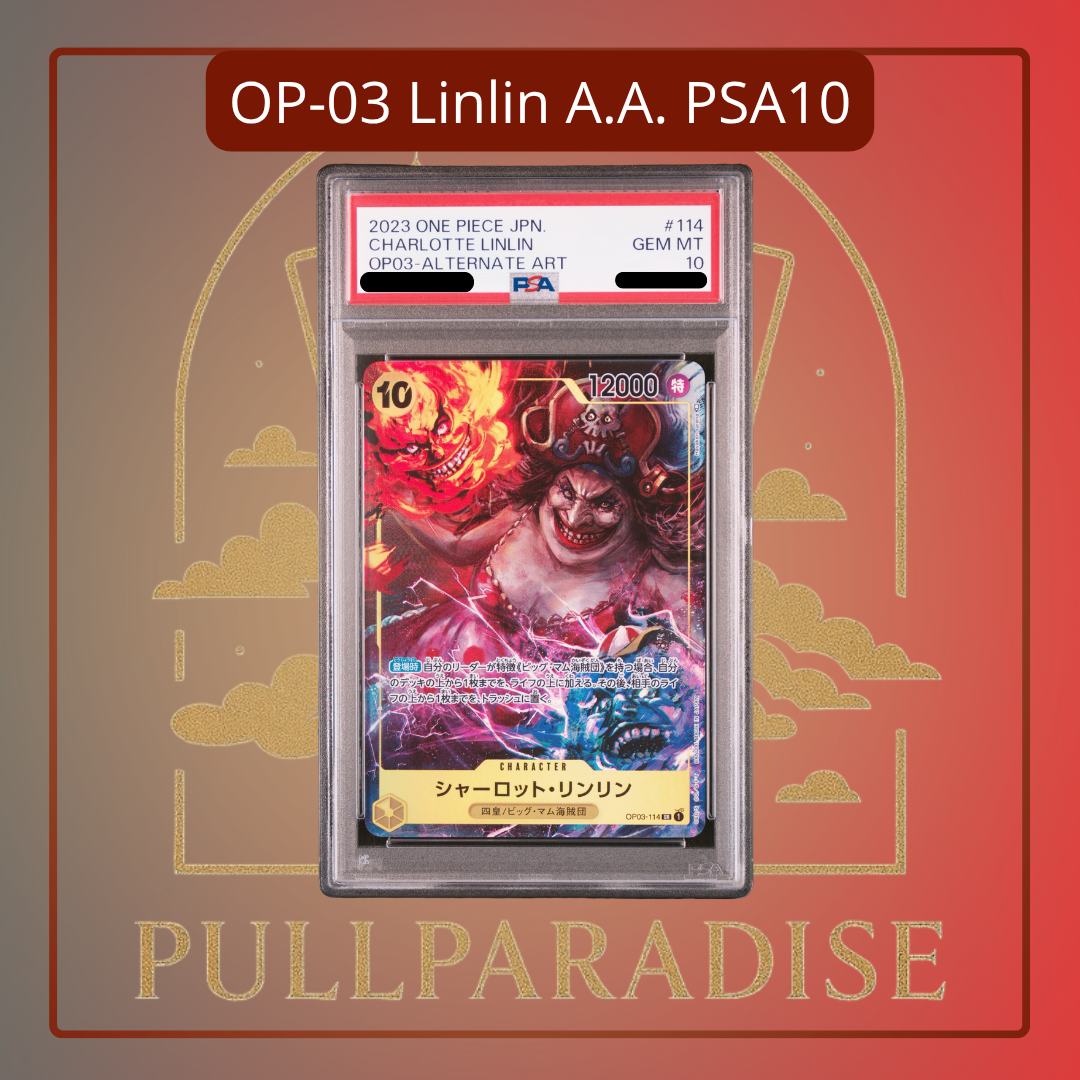 One Piece - Linlin Alt. Art OP03-114 PSA10 JAP