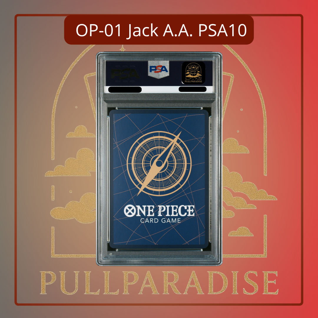 One Piece - Jack Alt. Art OP01-102 PSA10 JAP