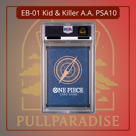 One Piece - Kid & Killer Alt. Art EB01-003 PSA10 JAP