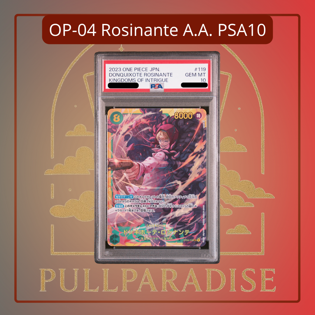 One Piece - Rosinante OP04-119 PSA10 JAP (2)