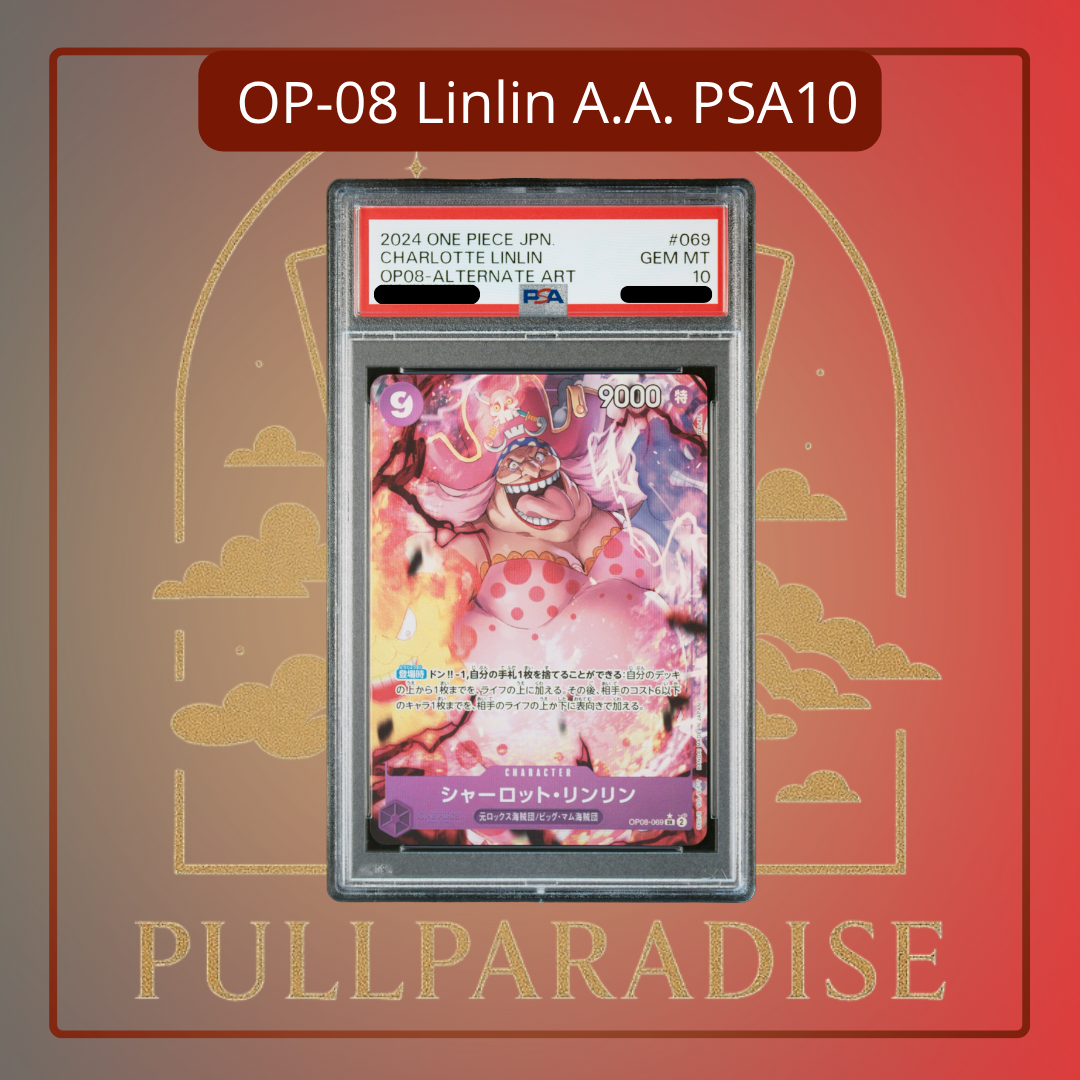 One Piece - Linlin Alt. Art OP08-069 PSA10 JAP