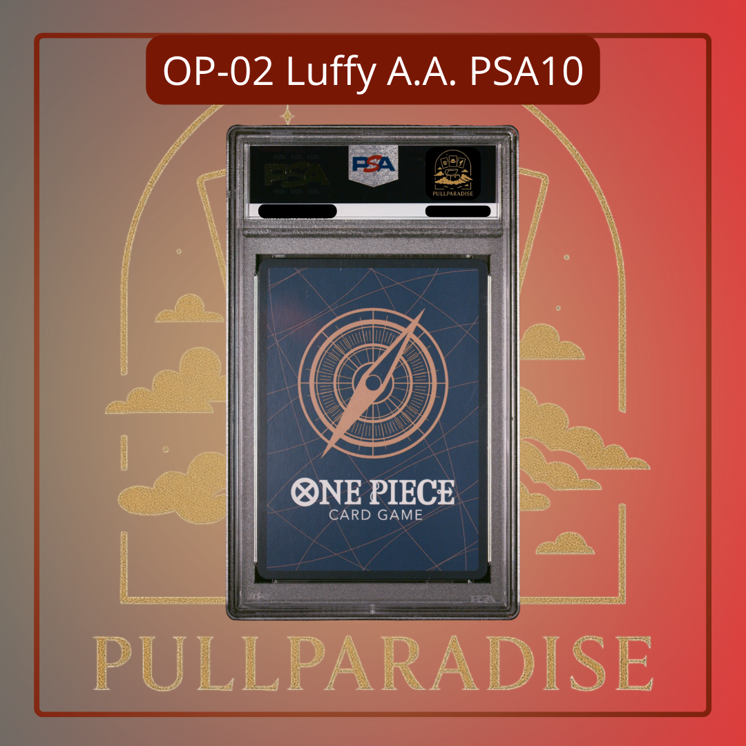 One Piece - Monkey D. Luffy Alt. Art OP02-062 PSA10 JAP