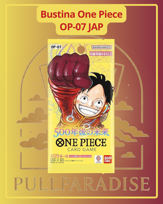 One Piece - OP-07 500 Years in the Future Bustina Singola JAP