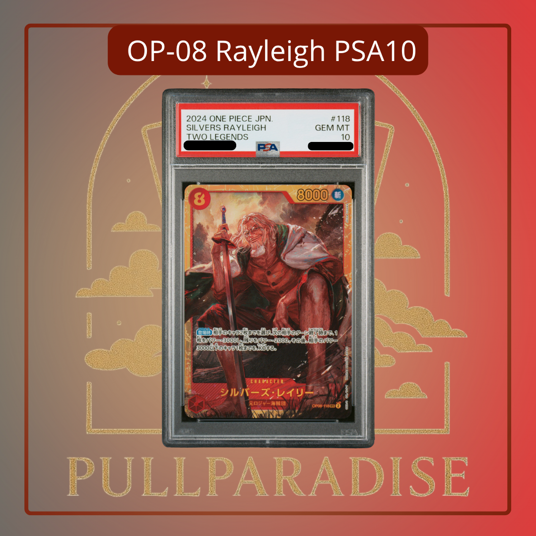 One Piece - Rayleigh OP08-118 PSA10 JAP