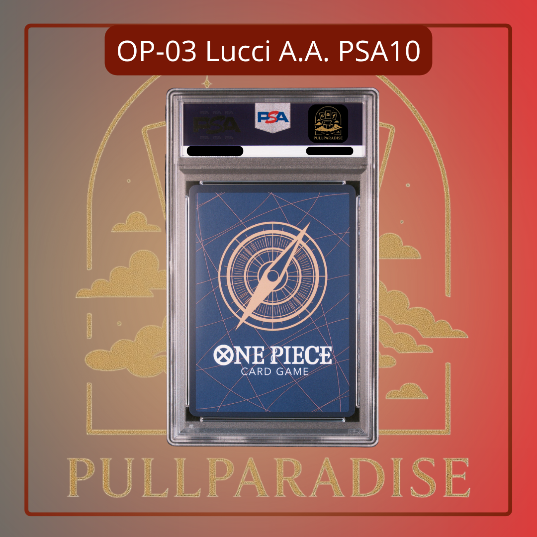 One Piece - Lucci Alt. Art OP03-092 PSA10 JAP