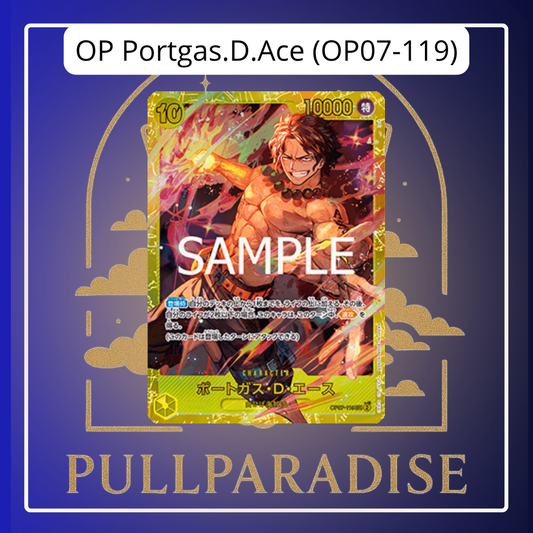 One Piece - Portgas.D.Ace (OP07-119) Secret Rare PRB-02