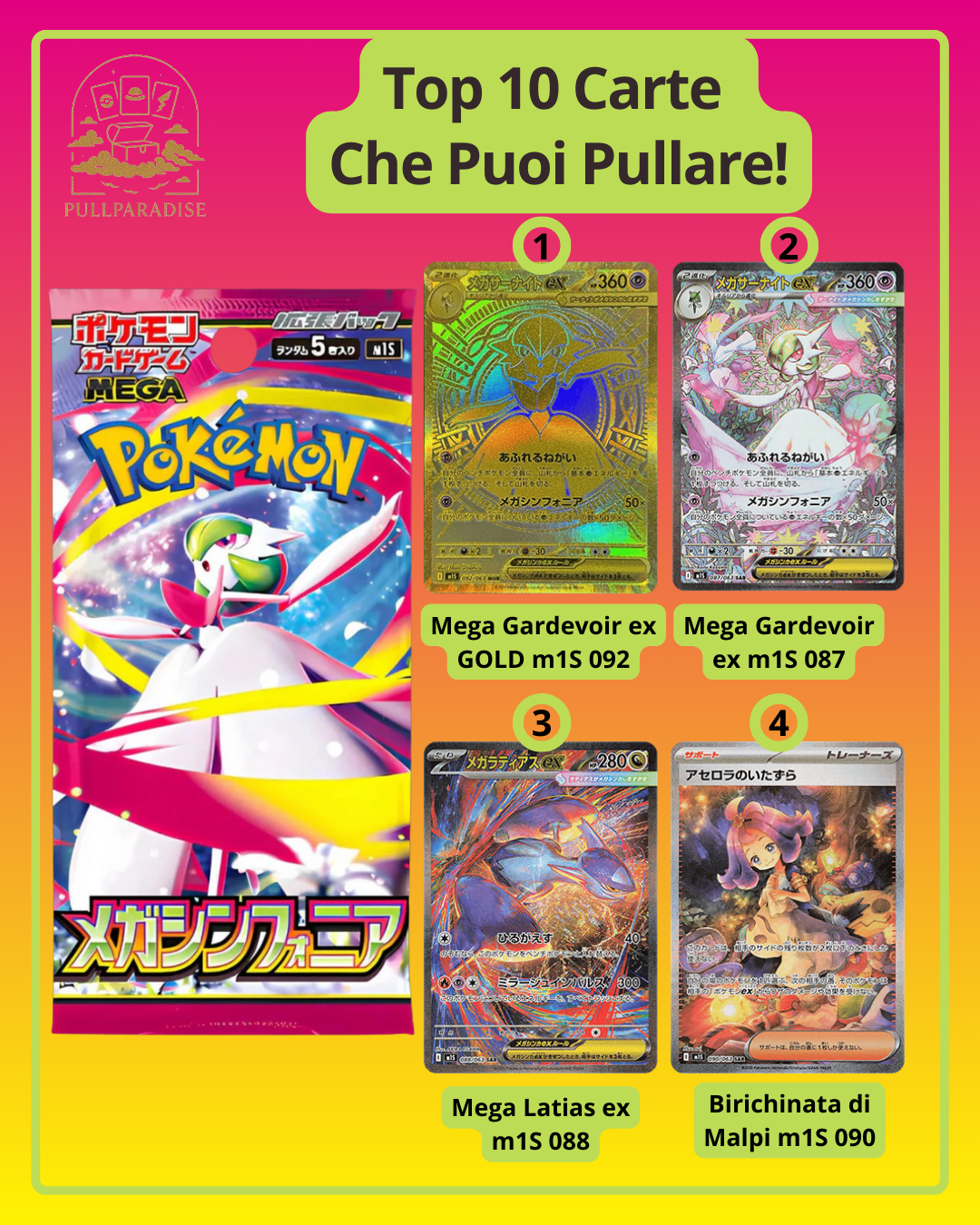 Pokemon - m1s Mega Symphonia Bustina Singola JAP