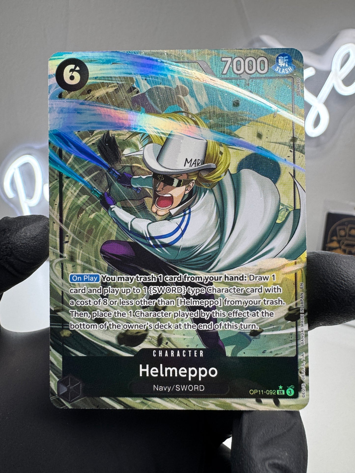 One Piece - Helmeppo (OP11-092) SR Alt. Art
