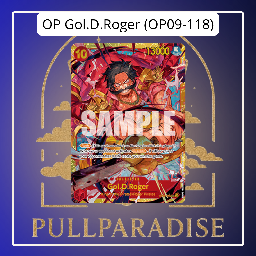 One Piece - Gol.D.Roger (OP09-118) Secret Rare