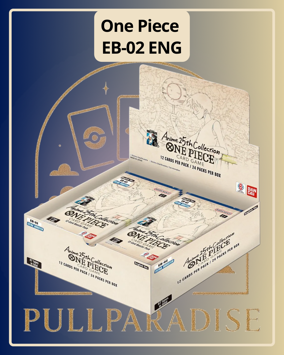 One Piece - EB-02 Anime 25th Collection Booster Box ENG