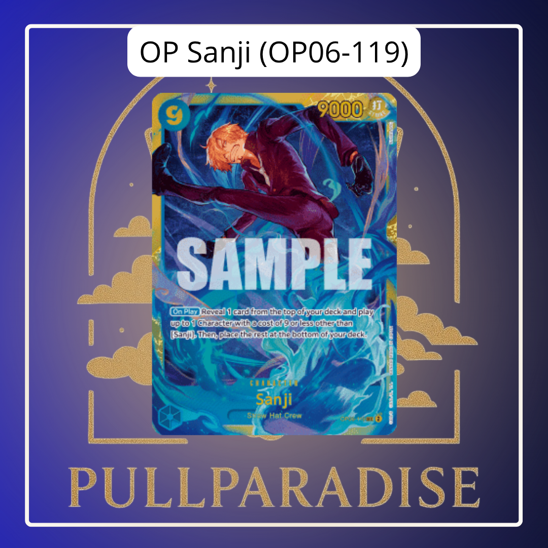 One Piece - Sanji (OP06-119) Secret Rare