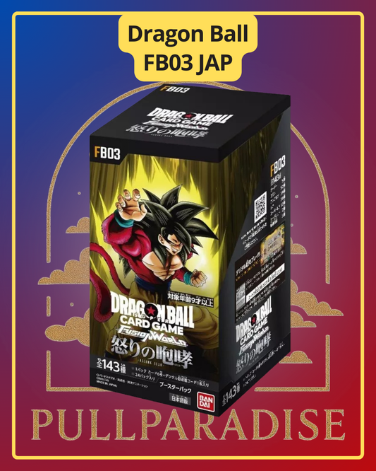 Dragon Ball - FB03 Fusion World - Raging Roar Booster Box JAP