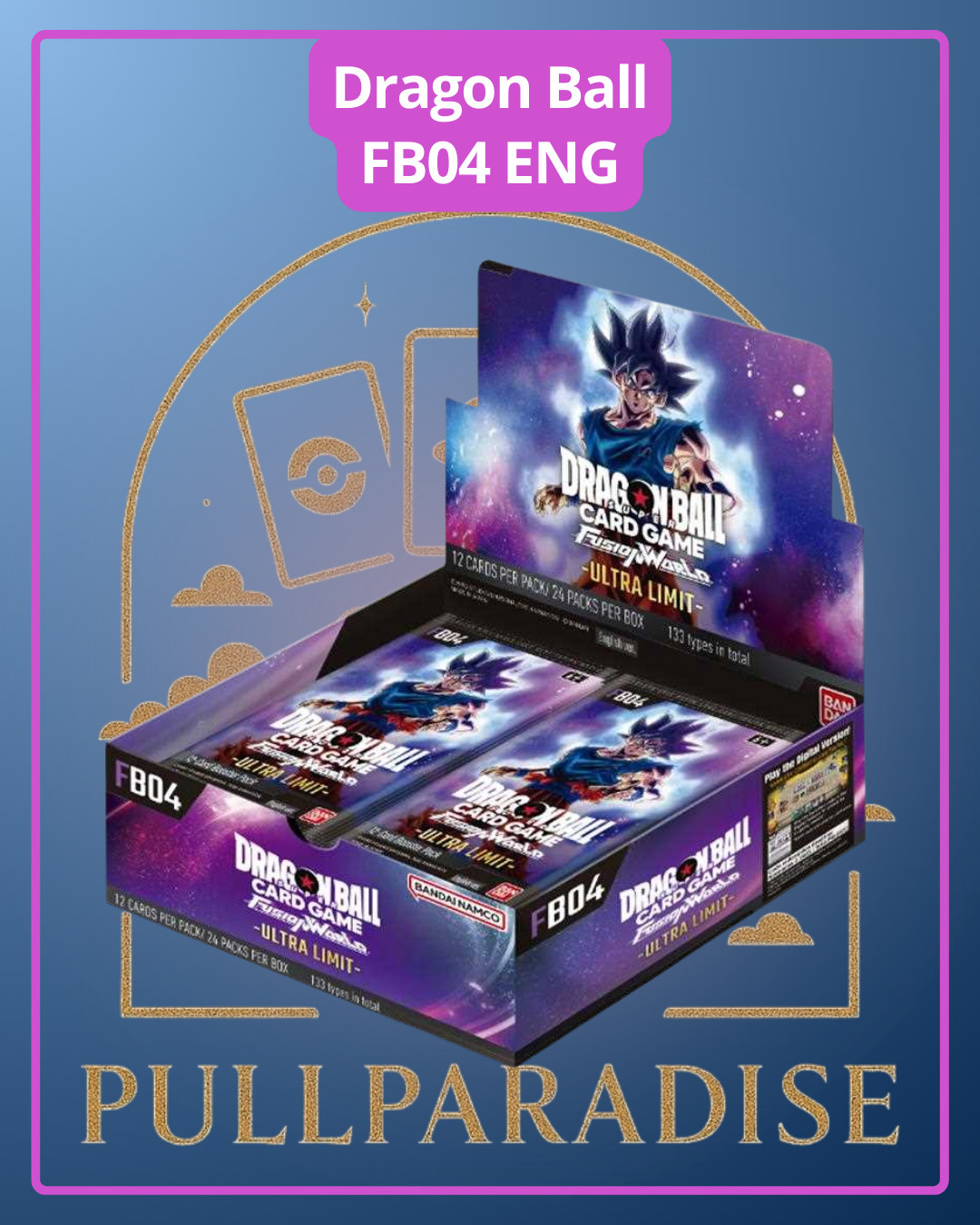 Dragon Ball - FB04 Fusion World - Ultra Limit Booster Box ENG