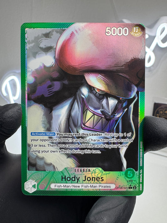 One Piece - Hody Jones (OP06-020) Leader Alt. Art