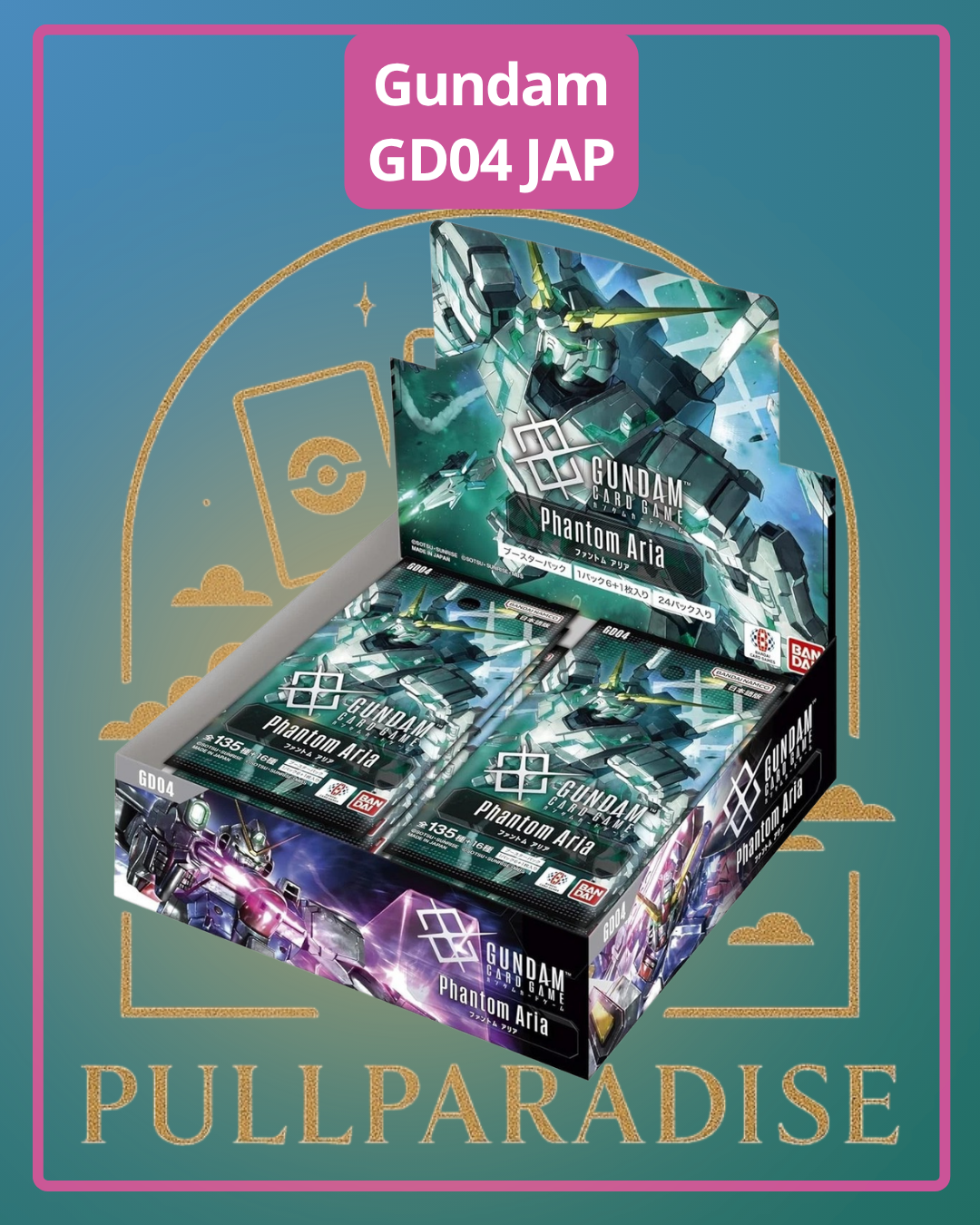Gundam - GD04 Phantom Aria Booster Box JAP