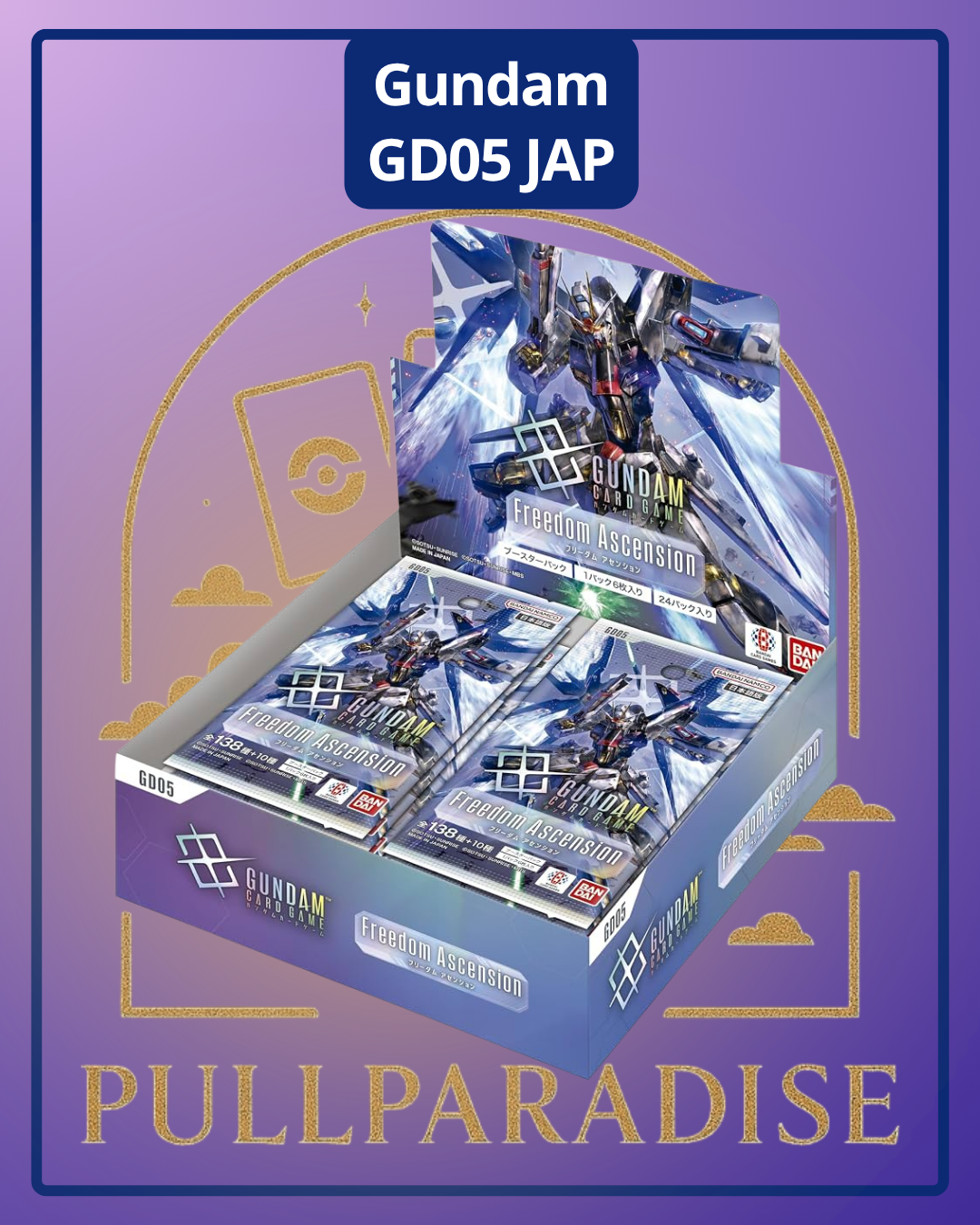 Gundam - GD05 Freedom Ascension Booster Box JAP