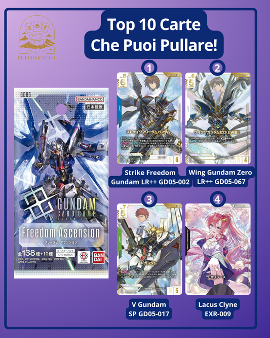 Gundam - GD05 Freedom Ascension Booster Box JAP