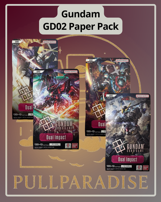 Gundam - GD02 Dual Impact - Bustina Singola Paper Pack (ENG)