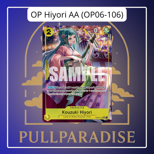 One Piece - Kouzuki Hiyori (OP06-106) SR Alt. Art