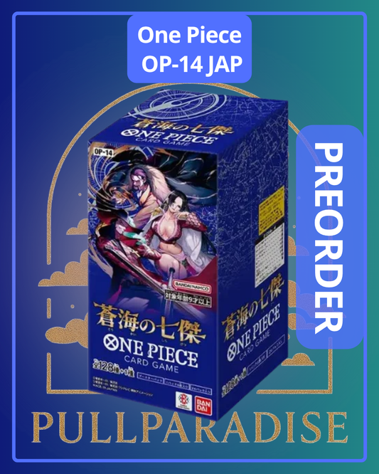 One Piece - OP-14 The Azure Sea’s Seven Booster Box Jap PREORDER