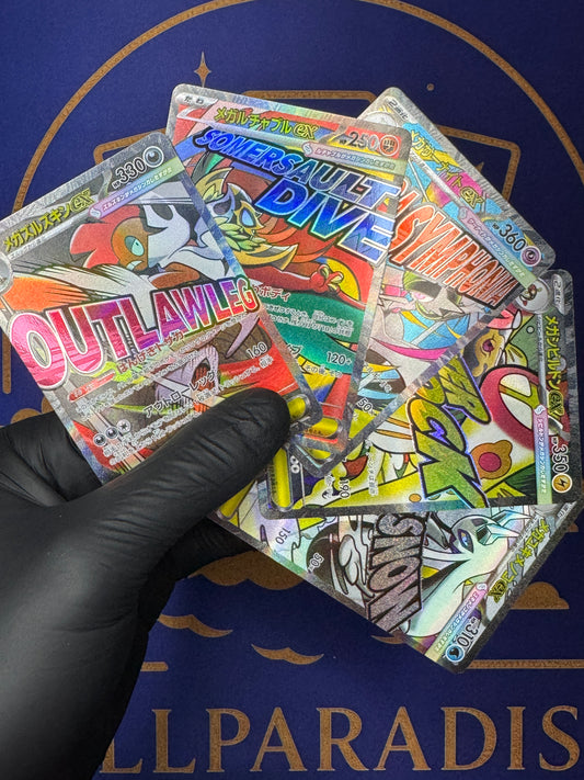 Pokemon - Set di 5 Mega Evoluzioni Full Art (m2a) Mega Dream