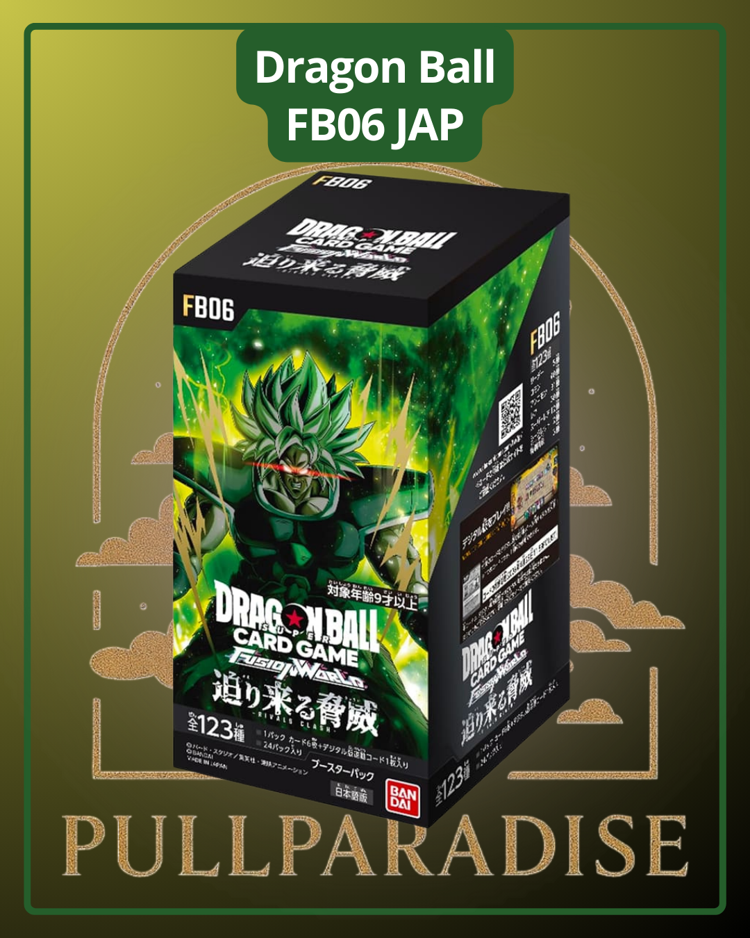 Dragon Ball - FB06 Fusion World - Rivals Clash Booster Box JAP