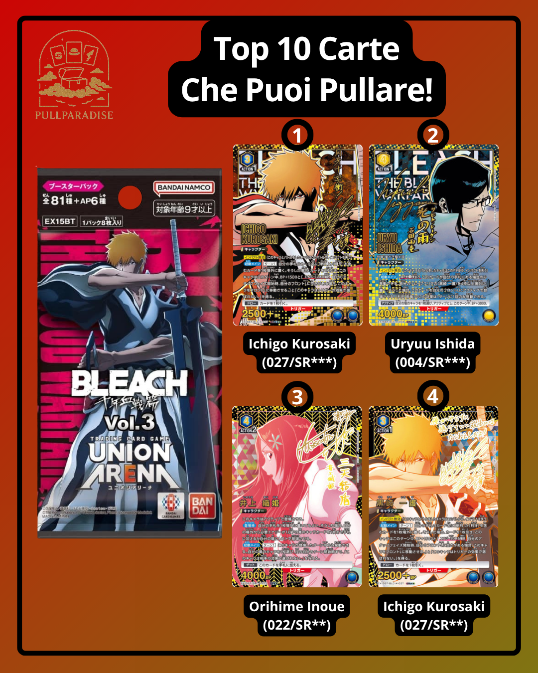 Union Arena - Bleach Vol. 3 Booster Box JAP