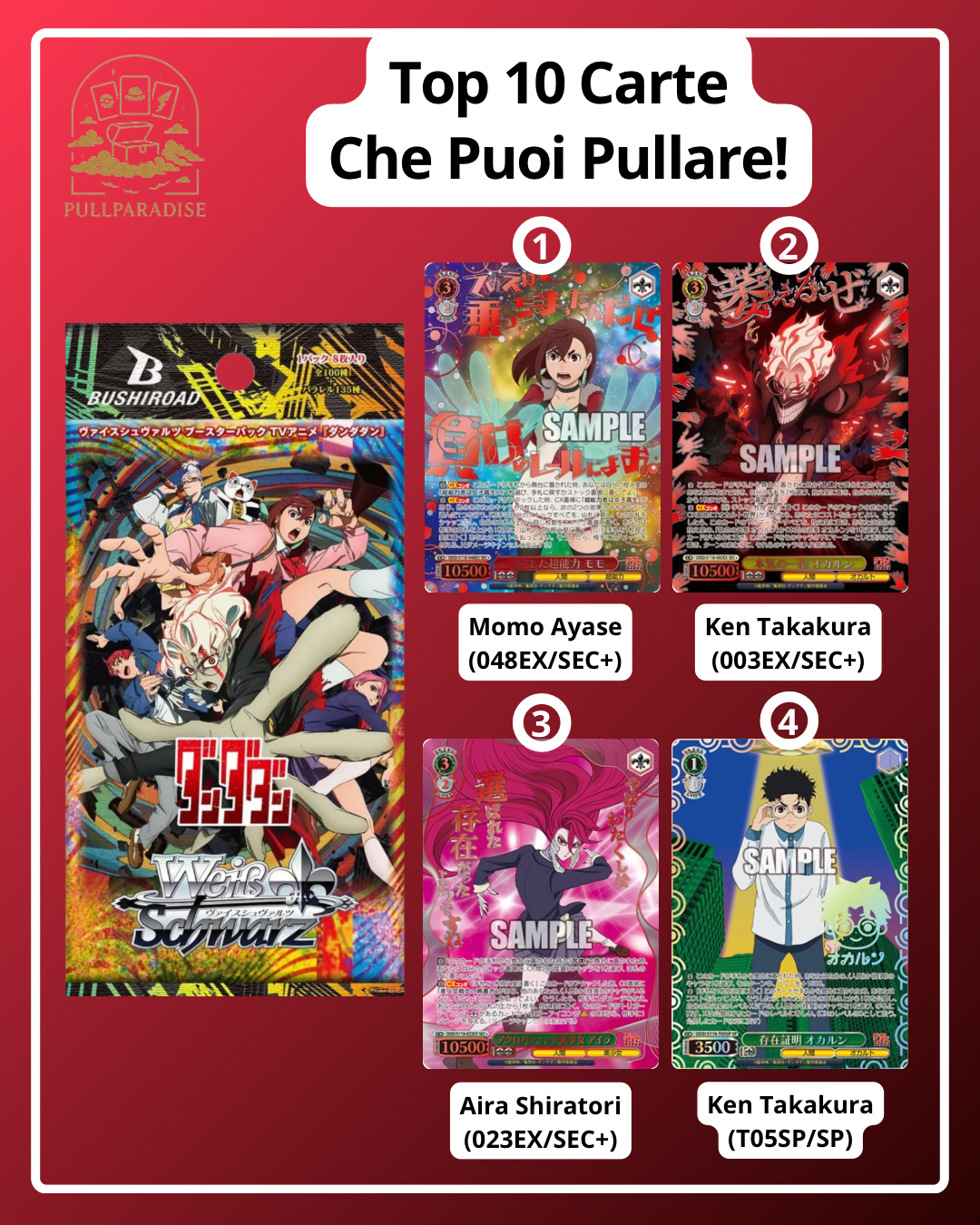Weiss Schwarz- DanDaDan Booster Box JAP