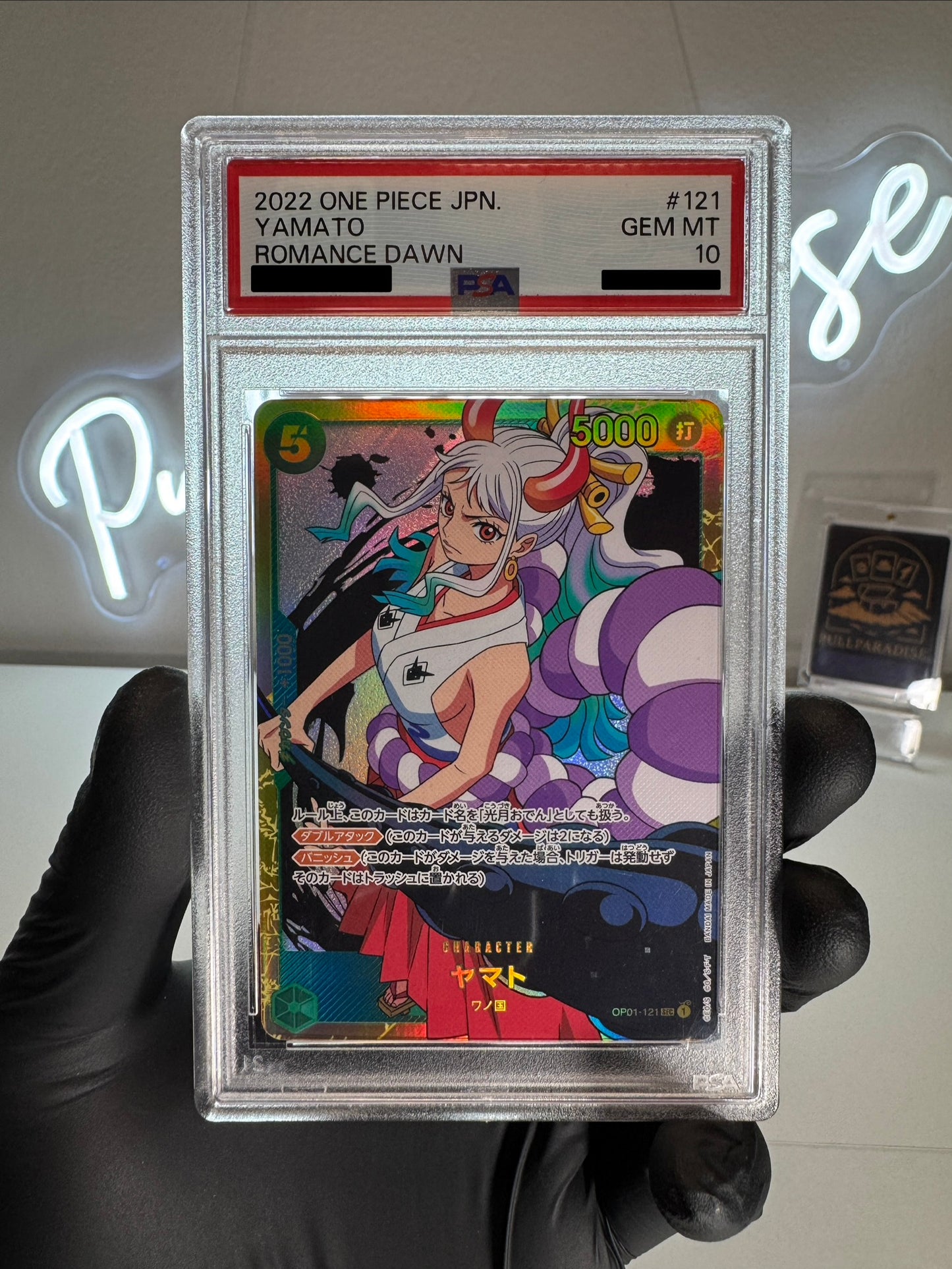 One Piece - Yamato OP01-121 PSA10 JAP