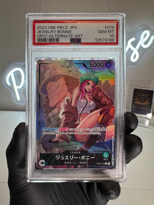 One Piece - Jewelry Bonnie Alt. Art OP07-019 PSA10 JAP