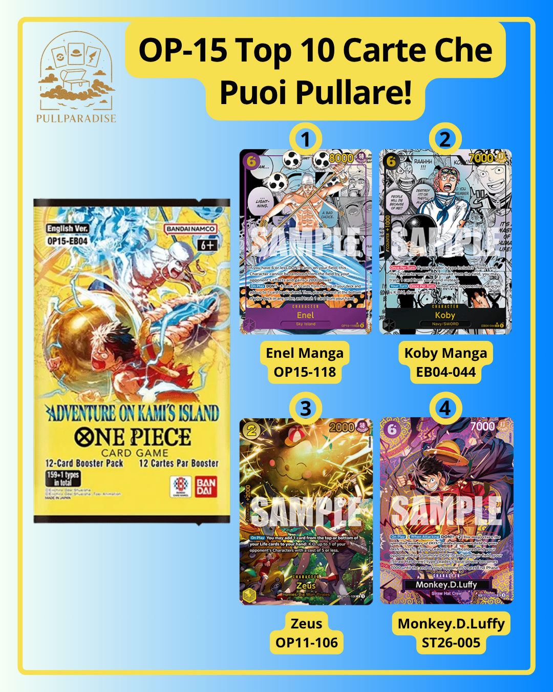 One Piece - OP-15 Adventure on Kami's Island Booster Box ENG