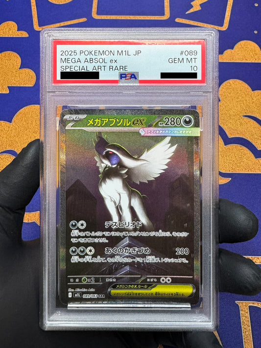 Pokemon - Mega Absol ex M1L PSA10 JAP