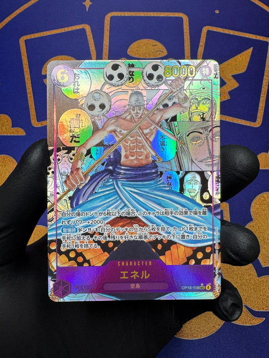 One Piece - Enel (OP15-118) Manga Rare JAP