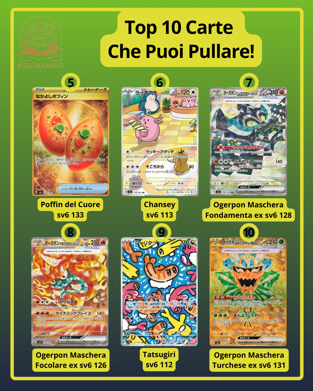 Pokemon - sv6 Mask of Change Booster Box JAP