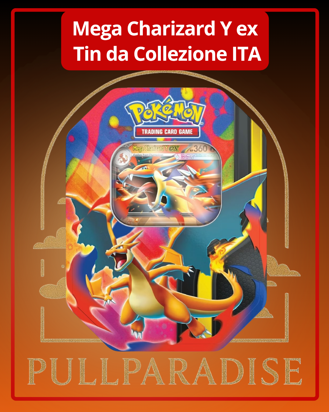 Pokemon - Mega Charizard Y ex - Tin da Collezione (ITA)