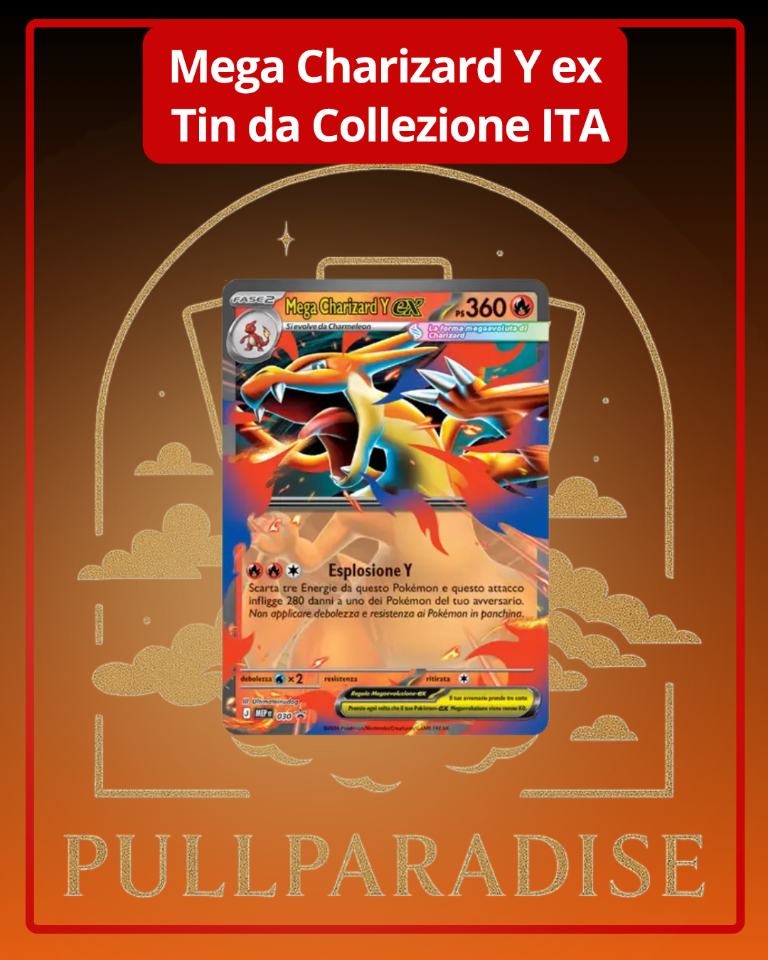 Pokemon - Mega Charizard Y ex - Tin da Collezione (ITA)