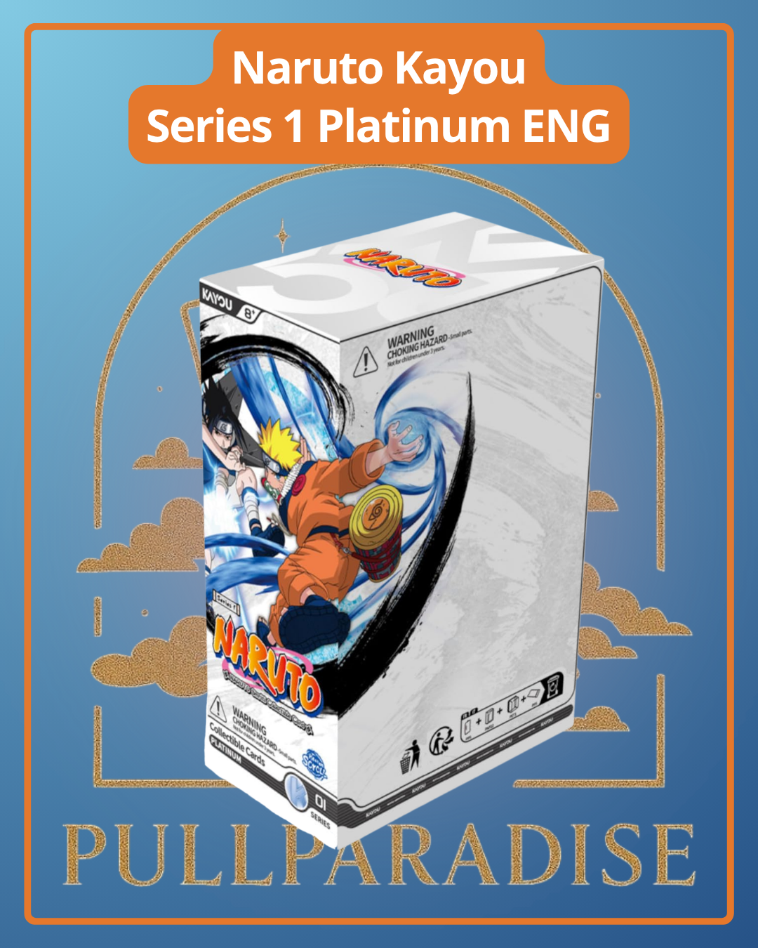 NARUTO Kayou - Heaven SCROLL - Serie 1 PLATINUM Booster Box ENG