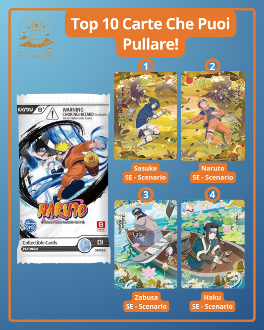NARUTO Kayou - Heaven SCROLL - Serie 1 PLATINUM Booster Box ENG