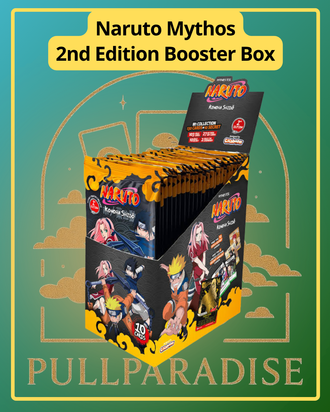Naruto Mythos – Konoha Shidō Booster Booster Box ENG - 2nd Edition