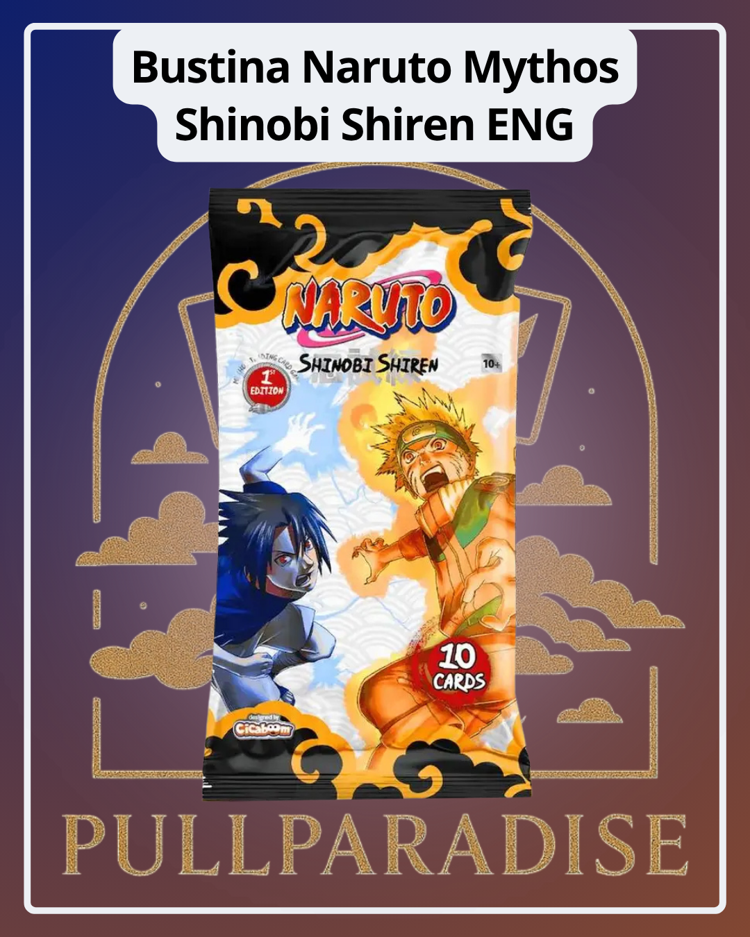Naruto Mythos – Shinobi Shiren Bustina Singola ENG - 1st Edition