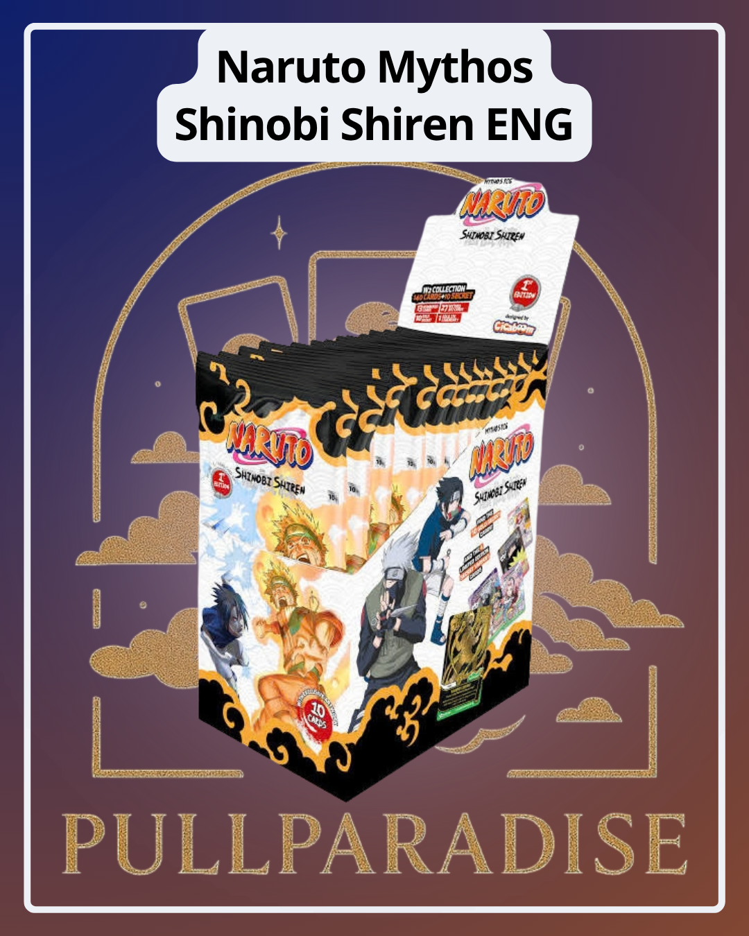 Naruto Mythos – Shinobi Shiren Booster Box ENG - 1st Edition