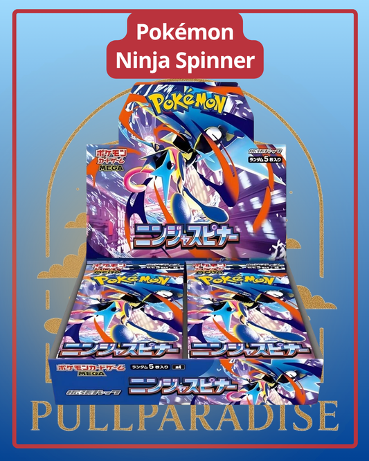 Pokemon - m4 Ninja Spinner Booster Box JAP