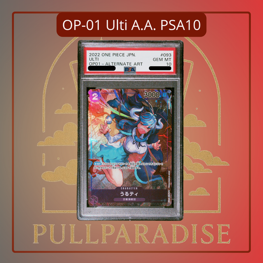 One Piece - Ulti Alt. Art OP01-093 PSA10 JAP